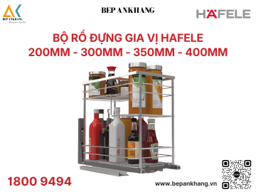 Bộ rổ để gia vị Hafele Kosmo Sonata 200mm 549.20.032